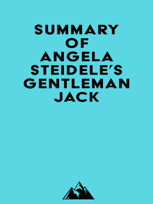 cover image of Summary of Angela Steidele's Gentleman Jack